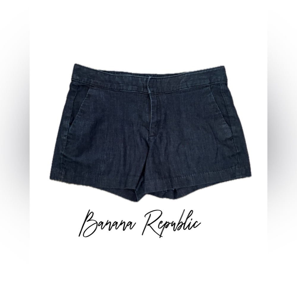 Banana Republic Women's Dark Jean Shorts
